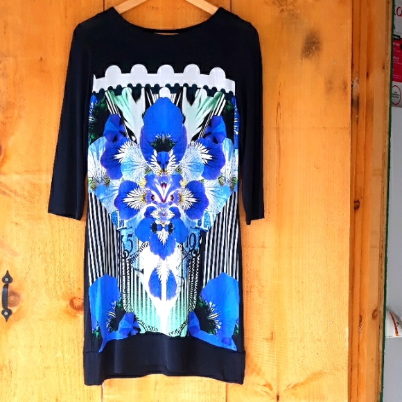 Iris Flower Olsen Europe Dress - Picture 1 of 5